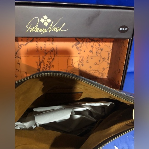 Patricia Nash beautiful French Riviera Giada foldover purse clutch new in box - Picture 15 of 16